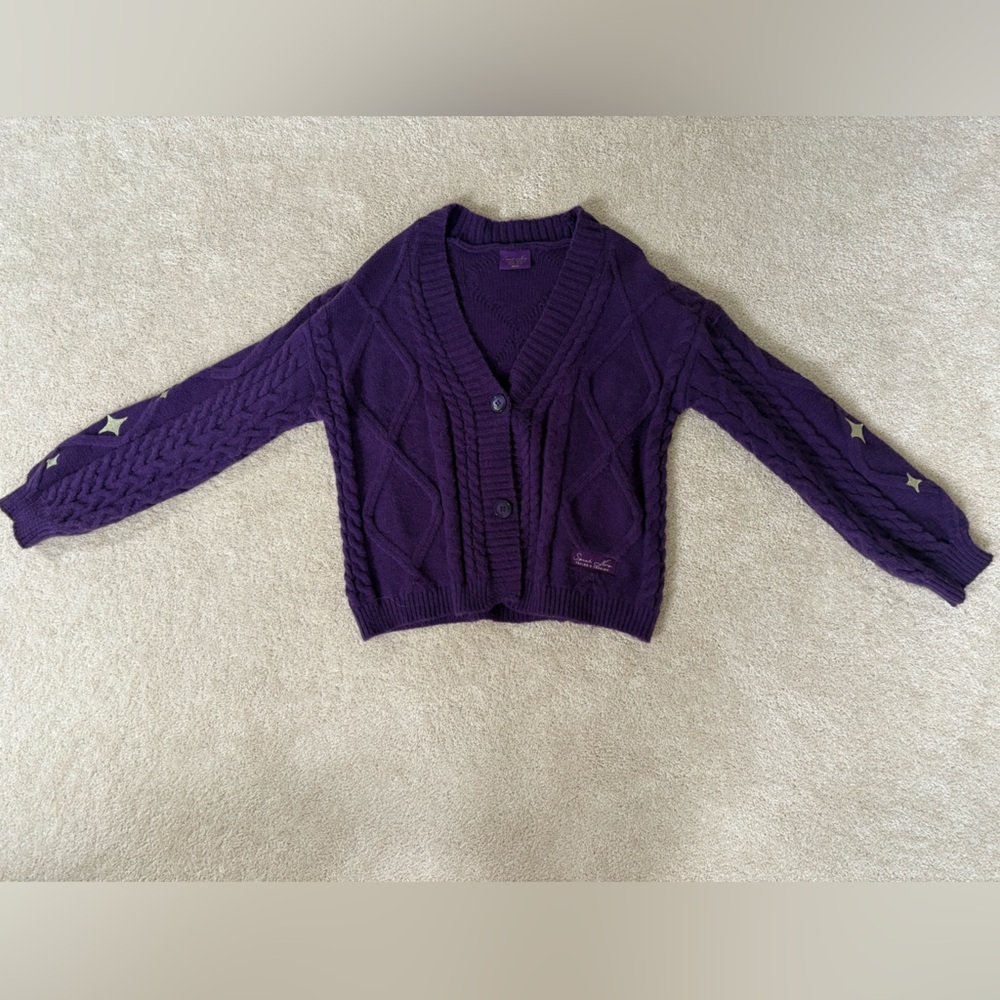 Taylor Swift Deep Purple Women's Cardigan